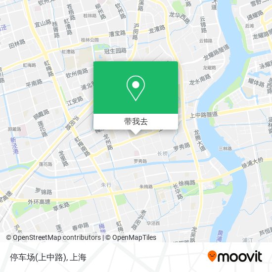 停车场(上中路)地图