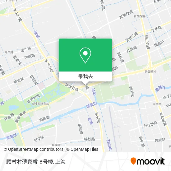顾村村薄家桥-8号楼地图