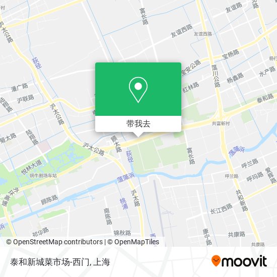 泰和新城菜市场-西门地图