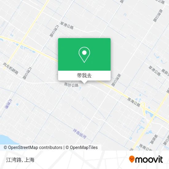 江湾路地图
