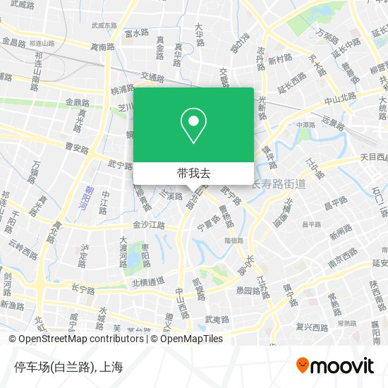 停车场(白兰路)地图