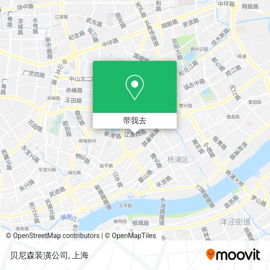 贝尼森装潢公司地图