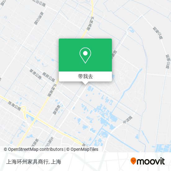 上海环州家具商行地图