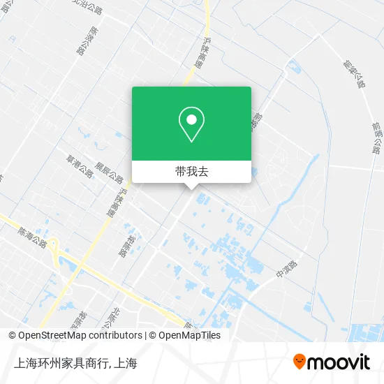 上海环州家具商行地图