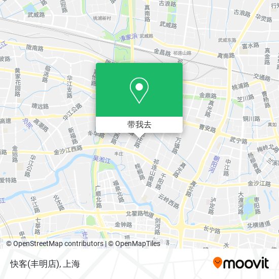 快客(丰明店)地图