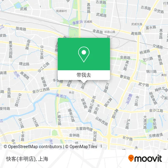 快客(丰明店)地图