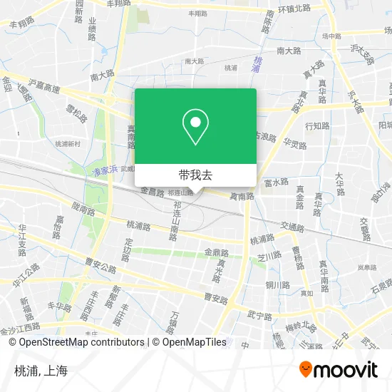 桃浦地图