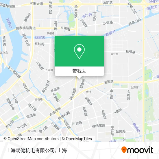 上海朝健机电有限公司地图