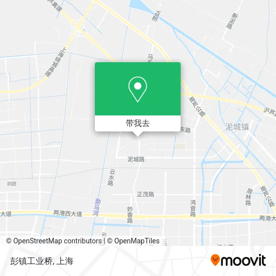 彭镇工业桥地图