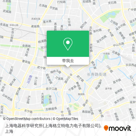 上海电器科学研究所(上海格立特电力电子有限公司)地图