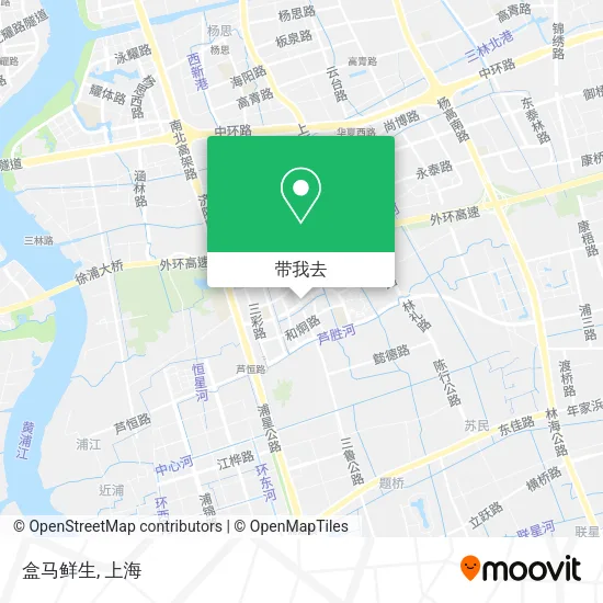盒马鲜生地图