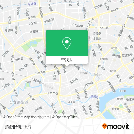 清舒眼镜地图