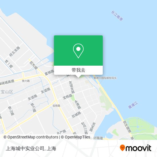 上海城中实业公司地图