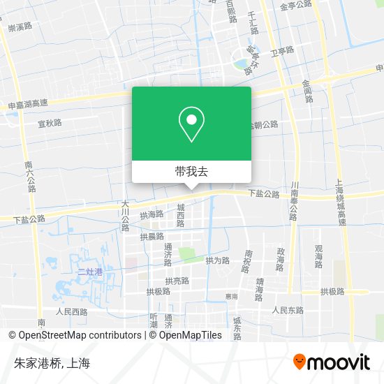 朱家港桥地图
