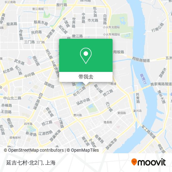 延吉七村-北2门地图