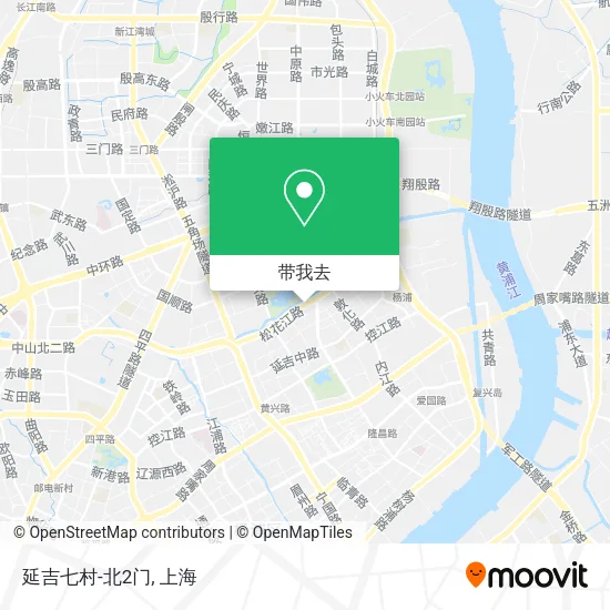 延吉七村-北2门地图