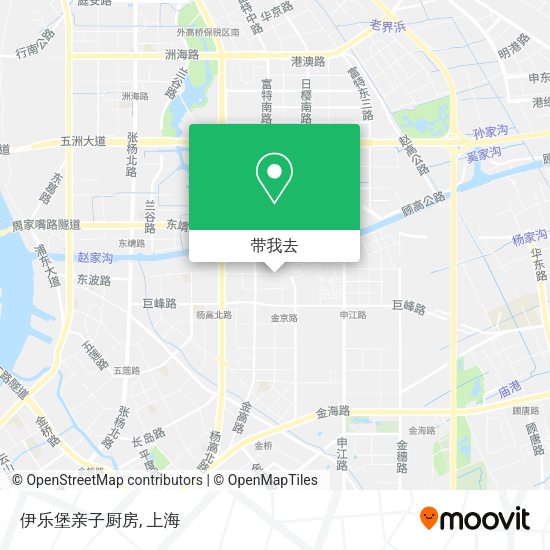 伊乐堡亲子厨房地图