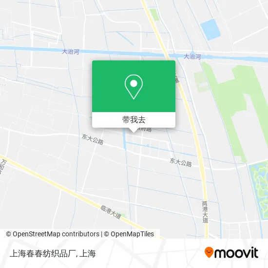 上海春春纺织品厂地图