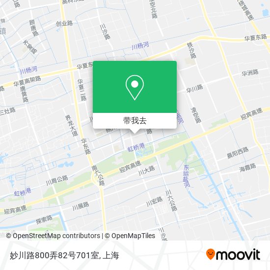 妙川路800弄82号701室地图