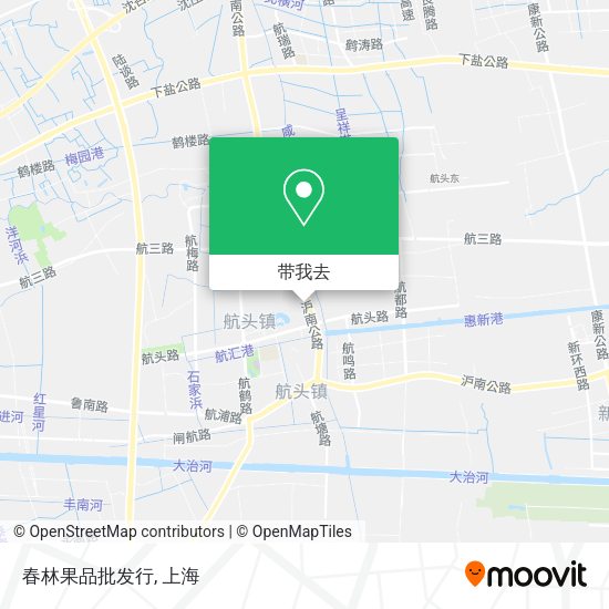 春林果品批发行地图