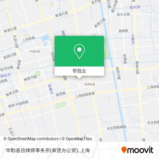 华勤基信律师事务所(奉贤办公室)地图