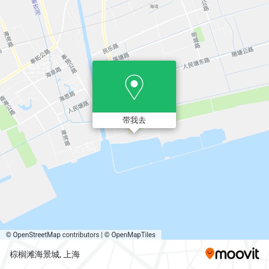 棕榈滩海景城地图