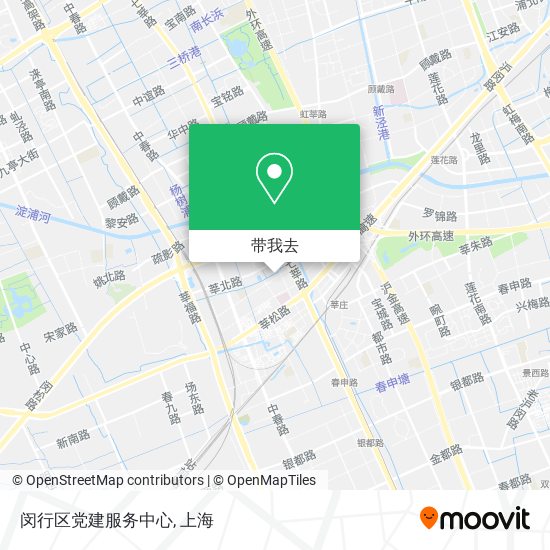 闵行区党建服务中心地图