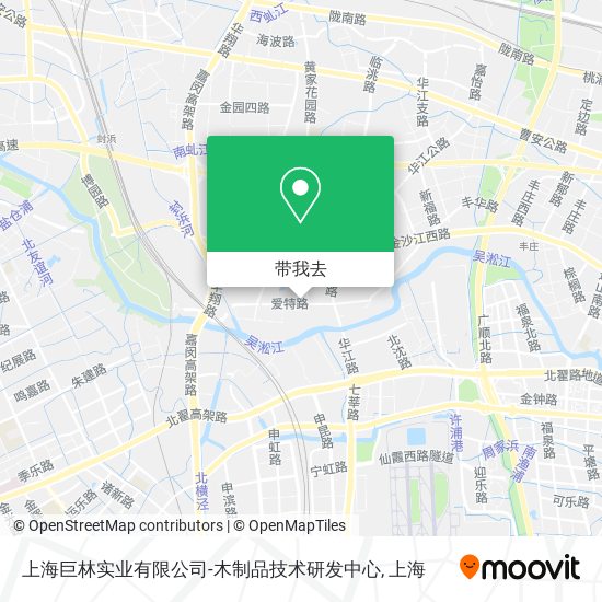 上海巨林实业有限公司-木制品技术研发中心地图