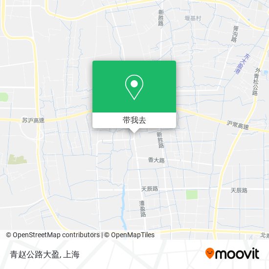 青赵公路大盈地图