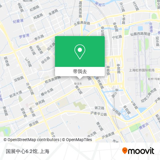 国展中心6.2馆地图