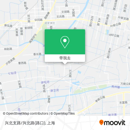 兴北支路/兴北路(路口)地图