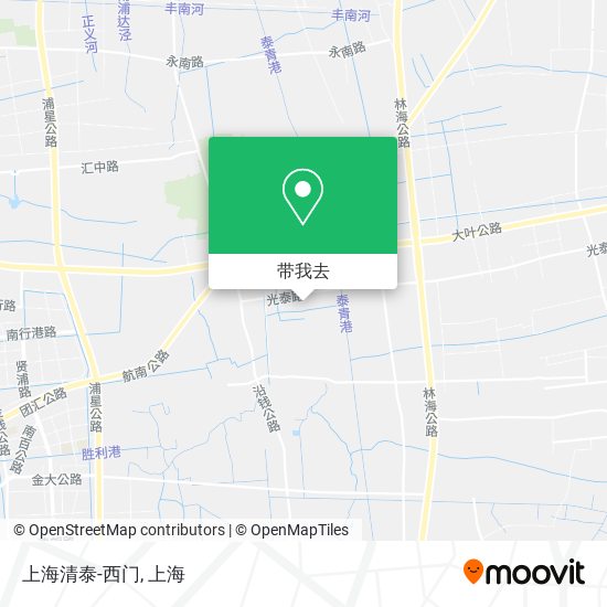 上海清泰-西门地图