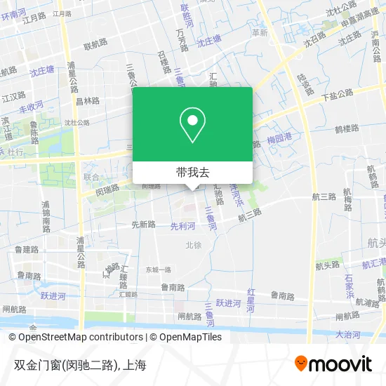双金门窗(闵驰二路)地图