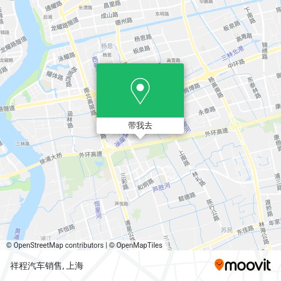 祥程汽车销售地图