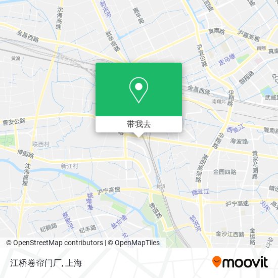 江桥卷帘门厂地图
