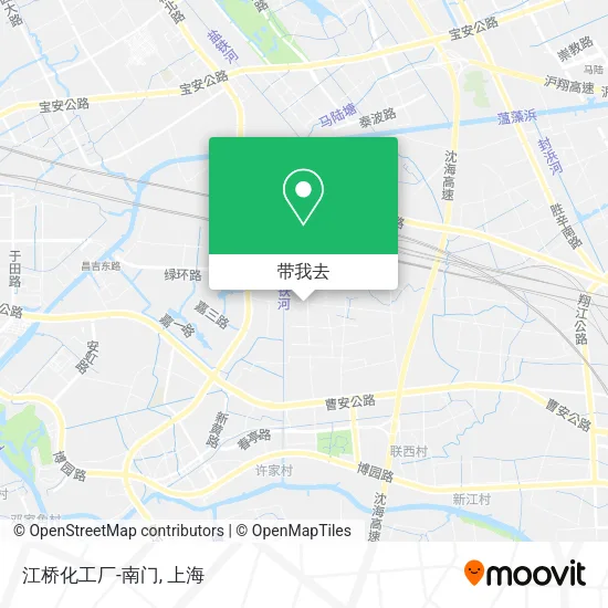江桥化工厂-南门地图