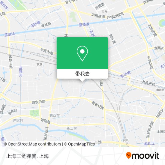 上海三觉弹簧地图