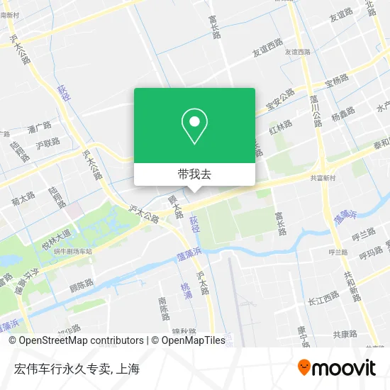 宏伟车行永久专卖地图