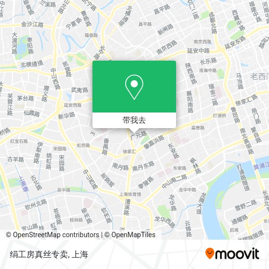 绢工房真丝专卖地图