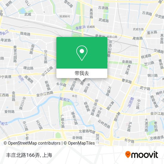丰庄北路166弄地图