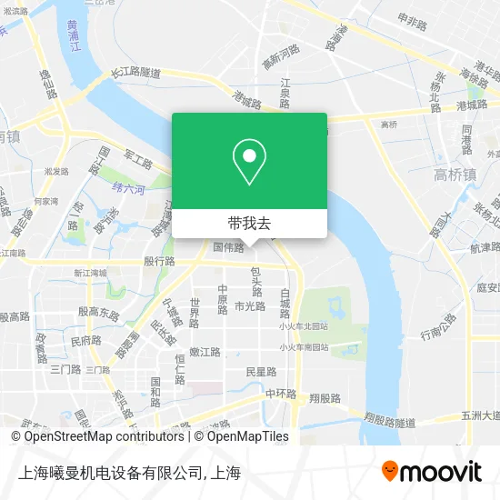 上海曦曼机电设备有限公司地图