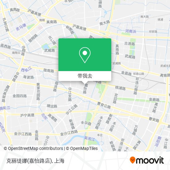 克丽缇娜(嘉怡路店)地图