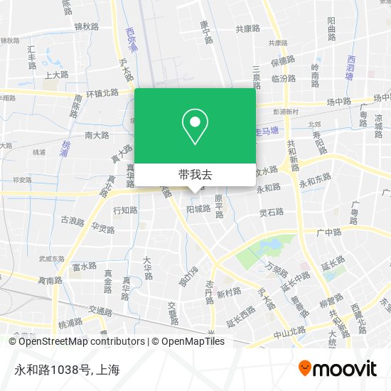 永和路1038号地图