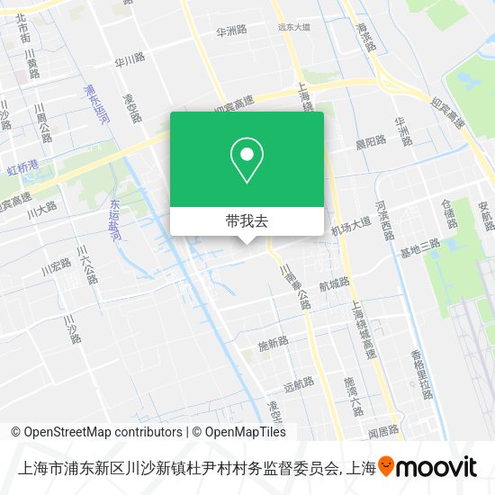 上海市浦东新区川沙新镇杜尹村村务监督委员会地图