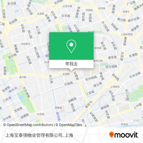 上海宝泰强物业管理有限公司地图