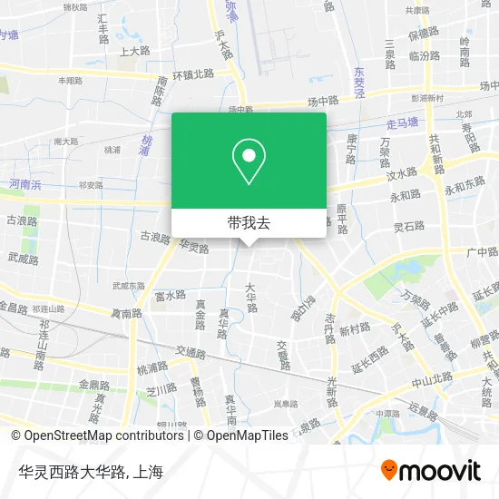 华灵西路大华路地图