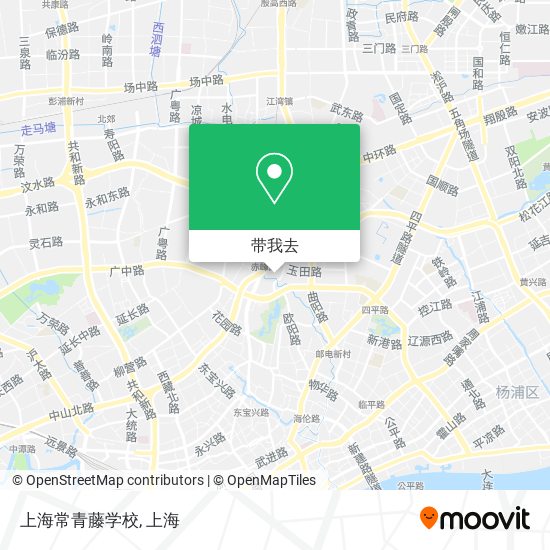 上海常青藤学校地图