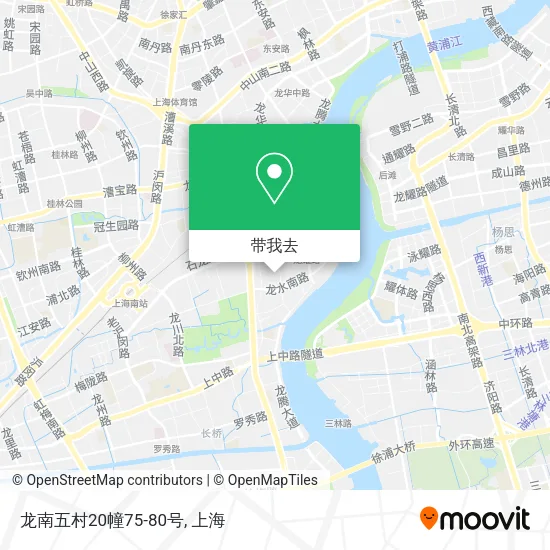 龙南五村20幢75-80号地图