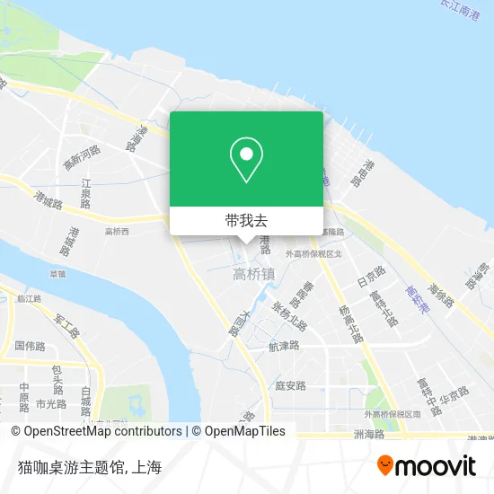 猫咖桌游主题馆地图