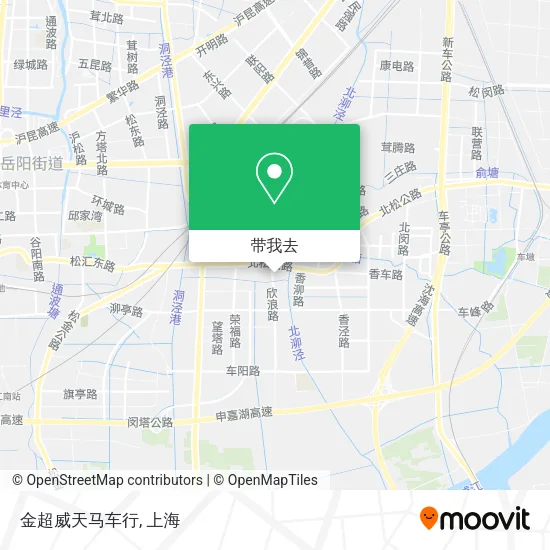 金超威天马车行地图